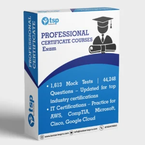 Professional Certification Courses Mock Tests